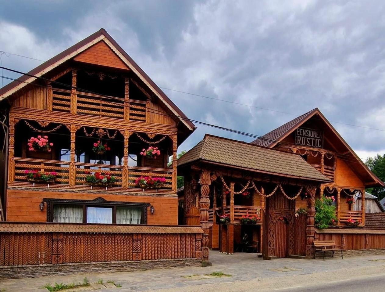 Pensiunea Rustic Oncesti Exterior foto